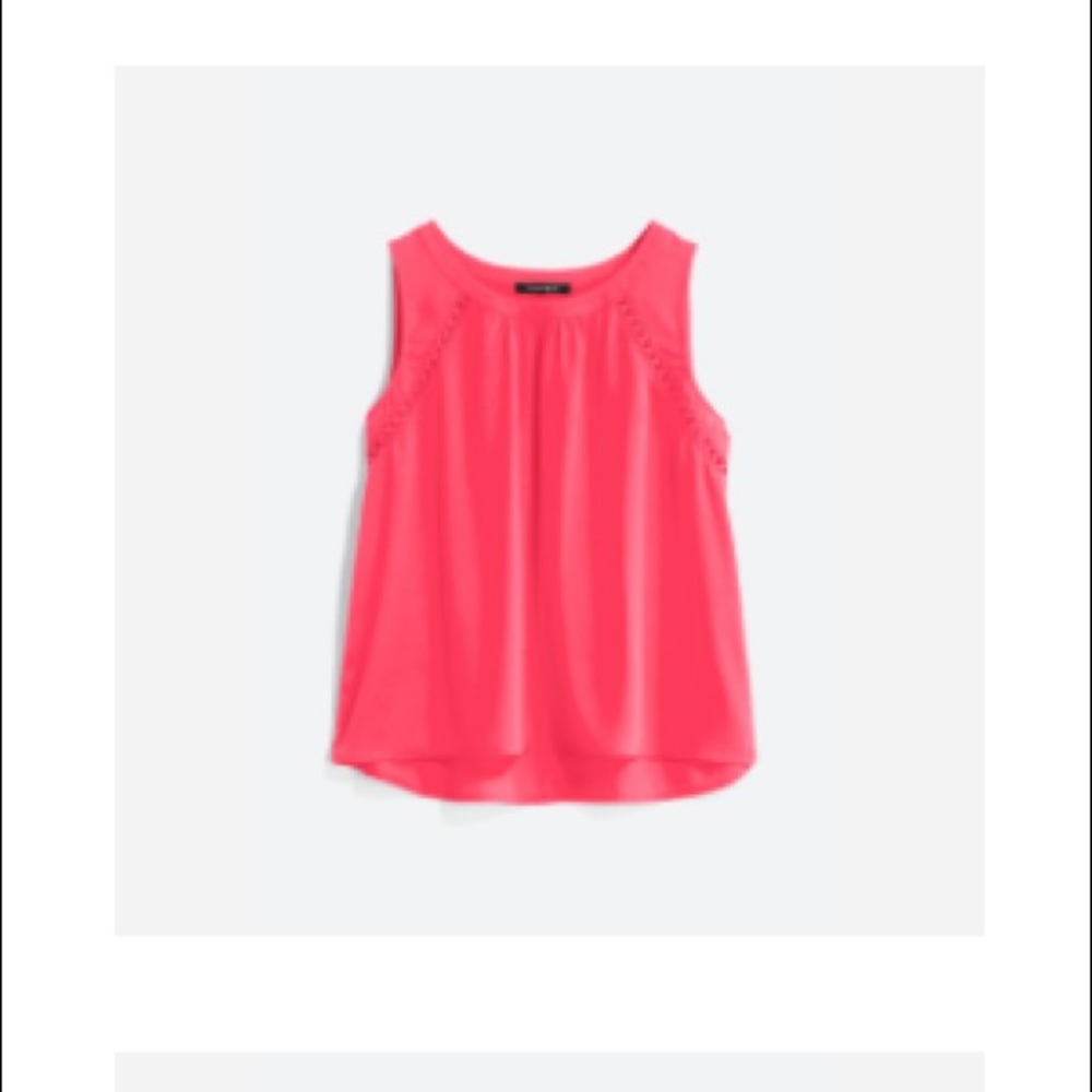 Cadence Lattice Detail Blouse, Size Small